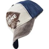 Uniquetrenders Unisex Eskitme Jewel Shine Ayarlanabilir Beyzbol Kep Şapka Baseball Şapka Kahverengi - Lacivert