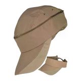 Uniquetrenders Unisex Mikro Kumaş Fermuarlı Sporcu Koşu Tenis Şapkası Vizör Şapka