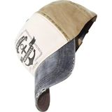 Uniquetrenders Unisex Pamuklu Maritime Orginal Eskitme Kep Şapka Füme - Haki Standart