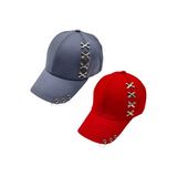 Uniquetrenders Unisex Punk Master Baseball Kep Şapka 2'Li Set