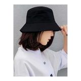 Uniquetrenders Unisex Siyah Uv Korumalı Bucket Şapka