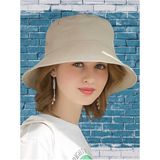 Uniquetrenders Unisex Uv Korumalı Pamuku Bucket Şapka - Standart - Bej