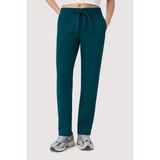 Uniqvibe Organik Pamuklu Petrol Mavisi Kadın Sweatpant - 2XL - Petrol - Mavi
