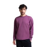 UNIQVIBE Organik Pamuklu Regular Sweatshirt (Mor, XS)