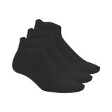 Uniseks Sneaker Kadın Erkek Spor Koşu ve Yürüyüş Çorabı (3, Siyah, 39-41)