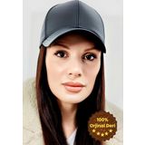 Unisex %100 Deri Arkadan Ayarlanabilir Kep Şapka