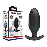 Unisex 12 Titreşimli E-Stim Plug Süper Lüks Anal Tıkaç