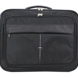 Unisex 17.3 Siyah Çelik Kasalı Laptop Evrak Notebook Bilgisayar Çantası