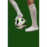 Unisex 3 Çift Çocuk Futbol Çorabı Uzun Tozluk Halı Saha Çorabı Pamuklu - Beyaz - 28 / 33