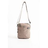Unisex 4 Bölmeli Suya Dayanıklı Paraşüt Kumaş Omuz Çantası Sı-6033 Vizon