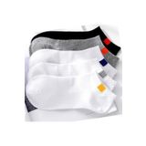 Unisex 5'li Spor Patik Çorap Yıkanmış