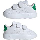 Unisex adidas ADVANTAGE CF I Beyaz Yürüyüş Ayakkabısı 25.5 Numaralı Hafif Sentetik Yapı ile Günlük Kullanıma Uygun ID5286 - Beyaz - Yeşil
