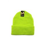 Unisex Balıkçı Bere Neon Yeşil Tek Ebat