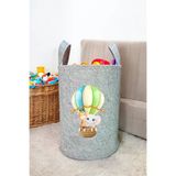 Unisex Balon Fil Bebek Çocuk Odası Düzenleyici Saklama Kutusu Oyuncak Kirli Sepeti 50X40 CM