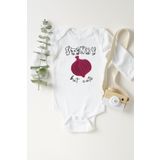 Unisex Bebek Beyaz Uzun Kollu Çıtçıtlı Body 5522uaN, 3 Ay