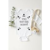 Unisex Bebek Beyaz You Got This Daddy Çıtçıtlı Body 5522l