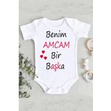 Unisex Bebek Beyaz Zıbın Body AMCA2245N, 6 Ay