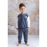 Unisex Bebek Nakış Detaylı Eşofman Takımı - Antrasit - 4 Yaş