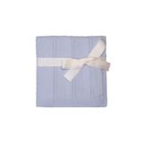 Unisex Bebek Triko Battaniye 80 x 100 Tek Beden Mavi