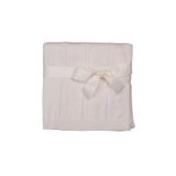 Unisex Bebek Triko Battaniye 80 x 100 Tek Beden Pembe