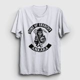 Unisex Beyaz Ankara Sons Of Anarchy T-Shirt 213849TT - M