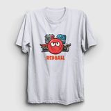 Unisex Beyaz Crew Oyun Red Ball T-Shirt 356950TT - M
