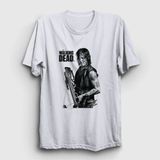 Unisex Beyaz Daryl Dixon The Walking Dead T-Shirt 219884TT - XL