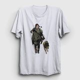 Unisex Beyaz Daryl Dixon V3 The Walking Dead T-Shirt 520833TT - XL