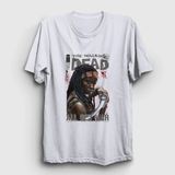 Unisex Beyaz Fight Michonne The Walking Dead T-Shirt 399701TT - XL