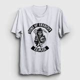 Unisex Beyaz Izmir Sons Of Anarchy T-Shirt 215227TT - XL