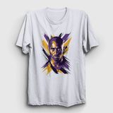 Unisex Beyaz Kobe Bryant Basketbol T-Shirt 295951TT - M