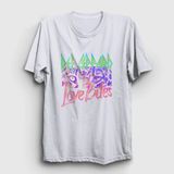 Unisex Beyaz Love Bites Def Leppard T-Shirt 550237TT