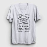 Unisex Beyaz Old Led Zeppelin T-shirt 96293tt