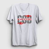 Unisex Beyaz Oyun Call Of Duty Warzone T-Shirt 513020TT - M