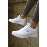 Unisex Beyaz Rahat Hafif Günlük Spor Yürüyüş Sneaker Ayakkabı