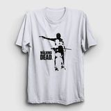 Unisex Beyaz Silhouettes The Walking Dead T-Shirt 220887TT - M