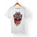 Unisex Beyaz The Walking Dead T-Shirt - XL