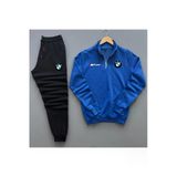 Unisex Bmw Baskılı Yarım Fermuarlı Sweatshirt Eşofman Altı Takım Bmw Baskılı