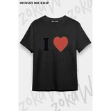 Unisex Bol Kalıp Tame Impala V5 Baskılı Tişört - Siyah