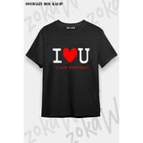 Unisex Bol Kalıp Undertale Sans V21 Baskılı Tişört - Siyah - M