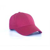 Unisex Bordo Spor Arkası Cırtlı Ayarlanabilir Şapka 55-60 Cm