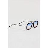 Unisex Brke Siyah Metal Çerçeve Unisex Güneş Gözlüğü Z1GZK6502