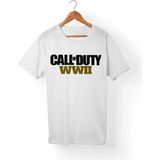 Unisex Call Of Duty Beyaz Tişört - XL