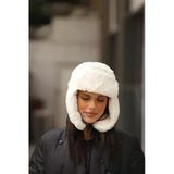 Unısex Çıtçıtlı Kürklü Kulaklıklı Peluş Bere Şapka