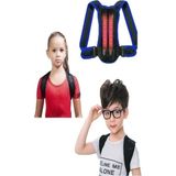 Unisex Çocuk Dik Duruş Korsesi Medikal Ortopedik Balenli Korse Bel Sırt Kambur Korsesi - Standart