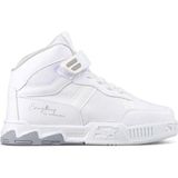 Unisex Çocuk Sneaker Basketbol Hafif Comfort Anatomik Taban Lastikli Cırtlı Spor Ayakkabı - Beyaz