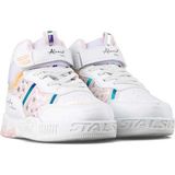 Unisex Çocuk Sneaker Basketbol Hafif Comfort Anatomik Taban Lastikli Cırtlı Spor Ayakkabı - Pembe