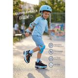 Unisex Çocuk Spor Ayakkabı Akıllı Bağcıklı Çıkarılabilen Patenli Işıklı Rahat Sneaker 030