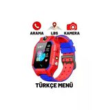 Unisex Çocuk Ve Yetişkin Akıllı Saat, Gps, Kamera,, Konum Takip, Turkuaz