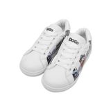 Unisex Çocuk Vegan Deri Beyaz Sneakers - Mr Bear Tasarım